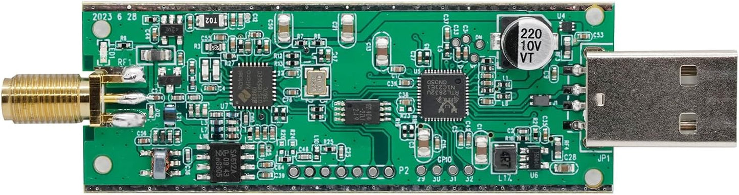 RTL-SDR Blog V4 R828D RTL2832U 1PPM TCXO SMA Software Defined Radio with Dipole Antenna Kit